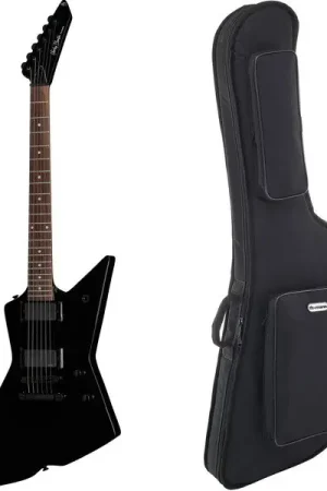 Fin de série | Harley Benton EX-84 Modern EMG BK w/Bag