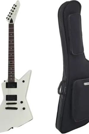 Harley Benton EX-84 Modern WH w/Bag - Qualité professionnelle