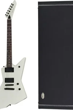 Jusqu'à épuisement des stocks - Harley Benton EX-84 Modern WH w/Case