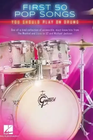 Remise supplémentaire | Hal Leonard First 50 Pop Songs Drums