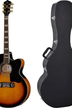 Harley Benton Custom Line King-CE VS w/Case - Derniers exemplaires