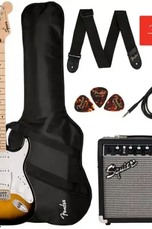 Squier Sonic Stratocaster Pack 2TSB | Prix mini