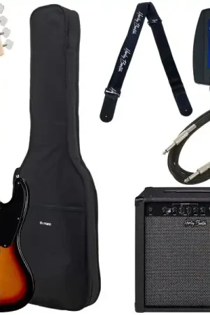 Remise supplémentaire - Harley Benton PB-50 LH SB Vintage Ser Set