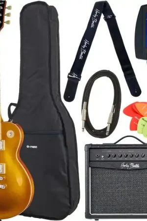 Offre bientôt terminée - Harley Benton SC-450PlusLH GT Vintage Set