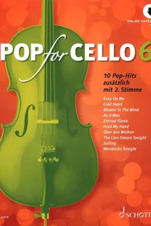 Livraison express - Schott Pop For Cello 6