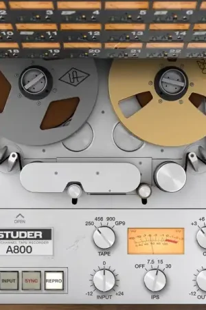 Universal Audio Studer A800 MTR Native - Réduction