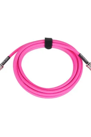 Très populaire | Ernie Ball Flex Cable 10ft Pink EB6413