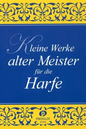 Musikverlag Preissler Werke alter Meister Harfe - Retour facile