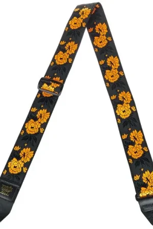 Cette semaine uniquement | Ernie Ball E-Guitar Strap Tangerine Rose