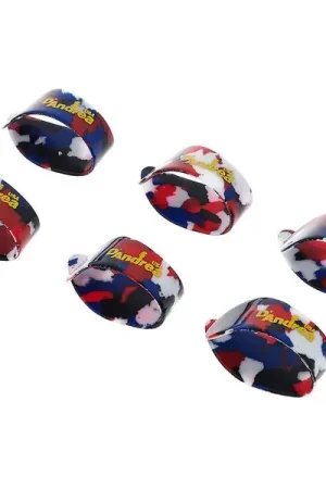 Prix en baisse - dAndrea Finger Picks 6-Set Multic. L