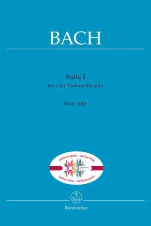 Prix promo | Bärenreiter Bach Cellosuite 1 BWV 1007
