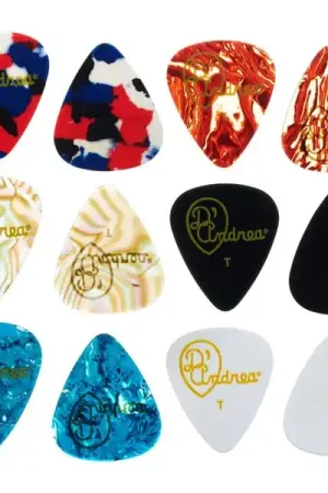 dAndrea Celluloid Classic Pick 0,46 | Nouveauté