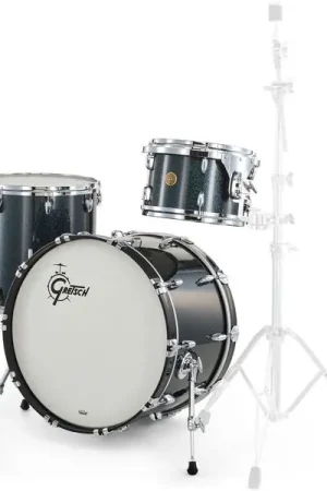 Qualité supérieure - Gretsch Drums US Custom 22 Black Sparkle