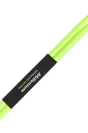 Économisez maintenant | Millenium H5B Hickory Sticks Neon Yellow