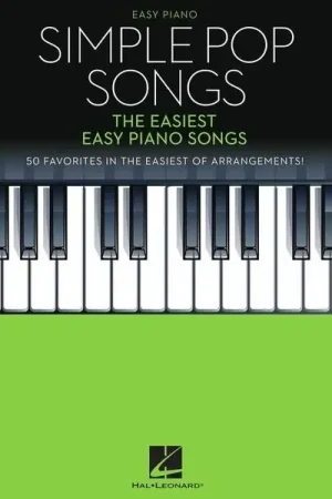 Bon plan | Hal Leonard Simple Pop Songs Piano