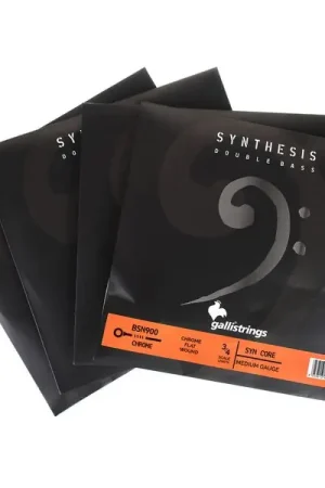 Galli Strings BSN900 Medium 3/4 DB Strings - Aujourd'hui seulement