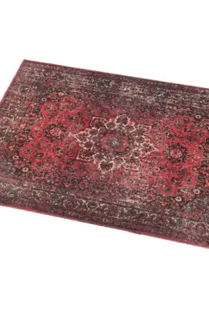 Incontournable - Drum N Base Vintage Pedal and Amp Rug Red