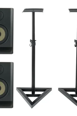 KRK Rokit RP5 G5 Stand Bundle | Ne manquez pas cette offre