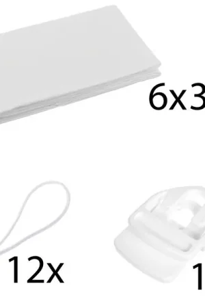 Stageworx Deco Curtain WH 6x3m Bundle | Achetez dès aujourd'hui