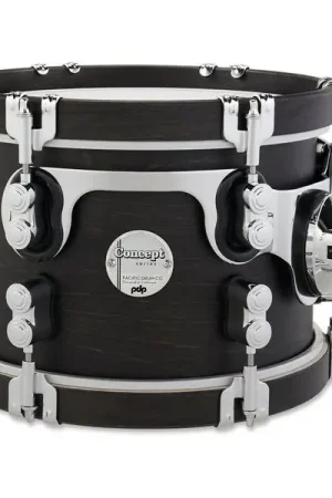 DW PDP 10"x07" CC Tom Ebony - Tout juste disponible