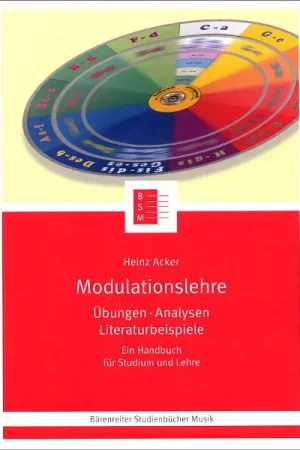Bärenreiter Modulationslehre | Direct usine