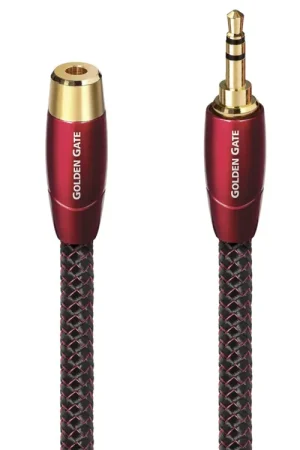 Remise supplémentaire - AUDIOQUEST Golden Gate Mini-Jack 3.5mm mâle/femelle