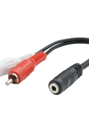 ERARD ADAPTATEUR 2 RCA / JACK 3.5mm (20cm) (721583) | Promo exceptionnelle