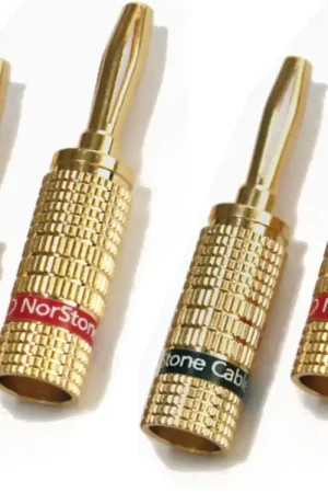 Dépêchez-vous | NORSTONE BANANA Plugs (x4) Gold
