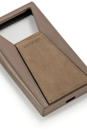 Disponible maintenant | ASTELL & KERN Etui Taupe pour SP3000T