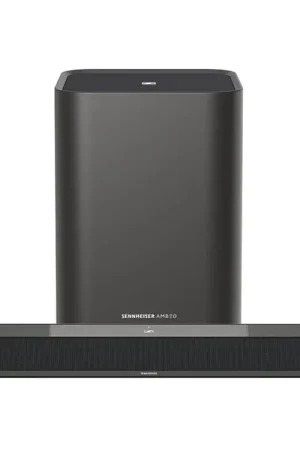 Tout juste disponible | SENNHEISER AMBEO Soundbar Mini + AMBEO Sub