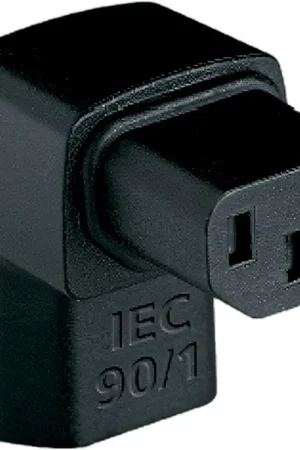 Haute qualité - AUDIOQUEST IEC -1 RIGHT ANGLE ADAPTER