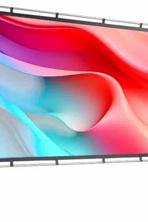 Prix réduit - JMGO Écran portable pour projecteur 100″