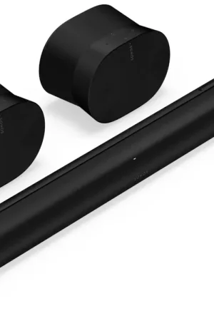 Tout juste disponible - SONOS ARC ULTRA + ERA 300 x2 NOIR