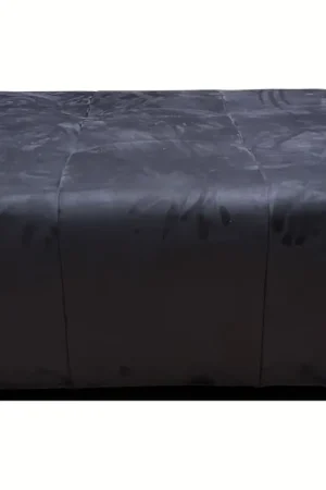 AV Concept Products - Pouf SoftPlace - Alcantara Gris de Roche - Qualité professionnelle