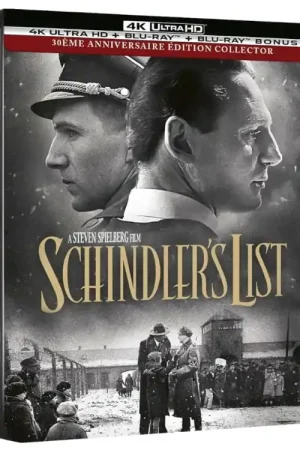 Commandez dès maintenant | LISTE DE SCHINDLER (LA) - COMBO UHD 4K + BD - STEELBOOK