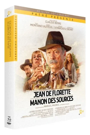 JEAN DE FLORETTE & MANON DES SOURCES - 2 UHD 4K + 2 BD - ÉDITION LIMITÉE - COFFRET 40e ANNIVERSAIRE - Réduction