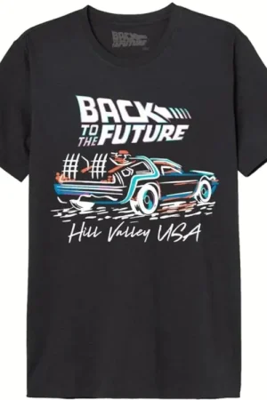 TEE-SHIRT - RETOUR VERS LE FUTUR - VOITURE - Retour gratuit