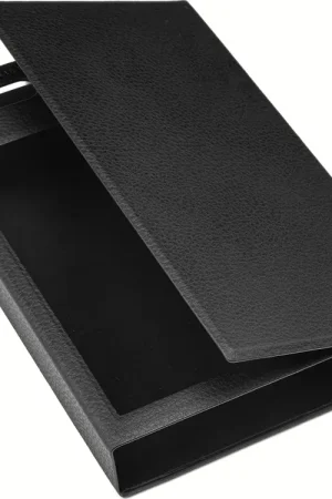 QUESTYLE Pochette SIGMA PRO Cuir Noir - Nouveau chez nous