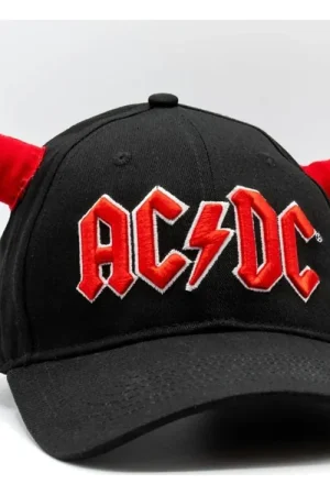 Livraison express - CASQUETTE - AC-DC-CORNES ROUGES