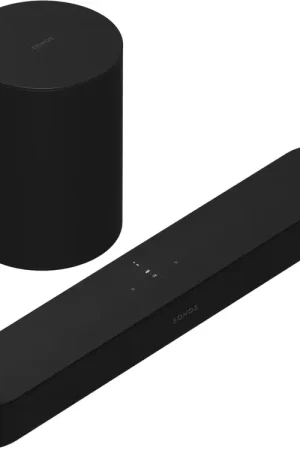 Expédition immédiate | SONOS BEAM + SUB MINI NOIR