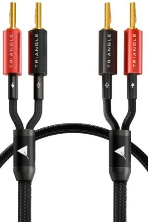 Nouvel arrivage - TRIANGLE BLACK Câble d'enceintes monté