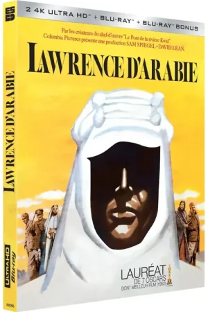 Prix malin | LAWRENCE D'ARABIE - COMBO 2 UHD 4K + 2 BD - EDITION LIMITEE
