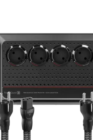 AUDIOQUEST PACK ALIMENTATION PowerQuest 3 + NRG-Y3 1m x2 - Disponible maintenant