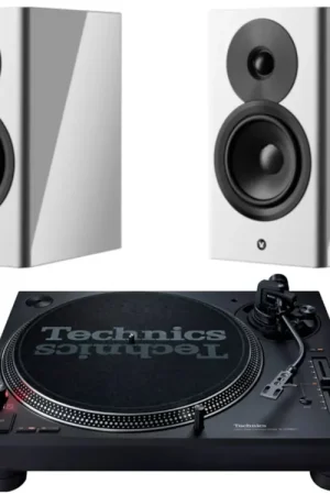 DYNAUDIO FOCUS 10 Blanc + TECHNICS SL-1210 Mk7 Noir - Très populaire
