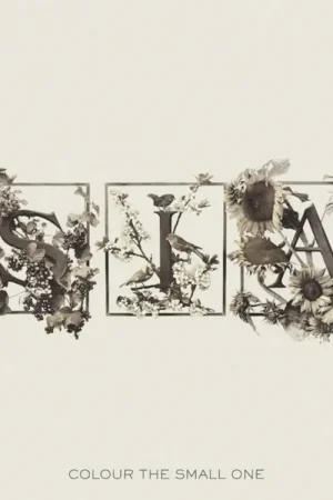 Qualité premium - SIA - COLOUR THE SMALL ONE (WHITE)