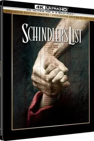 LISTE DE SCHINDLER (LA) - COMBO UHD 4K + 2 BD - STEELBOOK | Nouveau lancement
