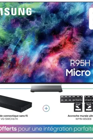 Best-seller - SAMSUNG TMR85R95H + BOITIER SANS FIL + FIXATION MURALE