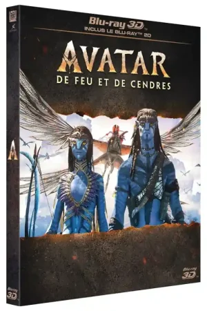 Déstockage - AVATAR : DE FEU ET DE CENDRES - COMBO 2 BD 3D + BD + BD BONUS