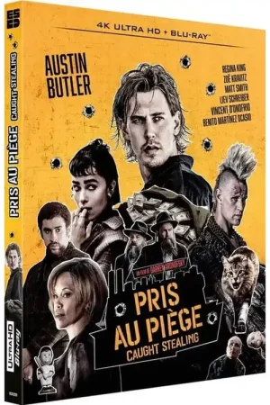 Excellente qualité - PRIS AU PIEGE - CAUGHT STEALING - COMBO UHD 4K + BD