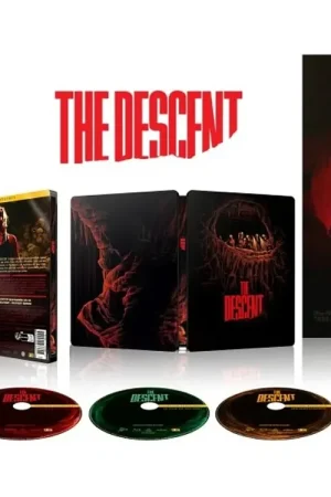 THE DESCENT (2005) - COMBO UHD 4K + BD + BD BONUS + AFFICHE - STEELBOOK | Offre bientôt terminée